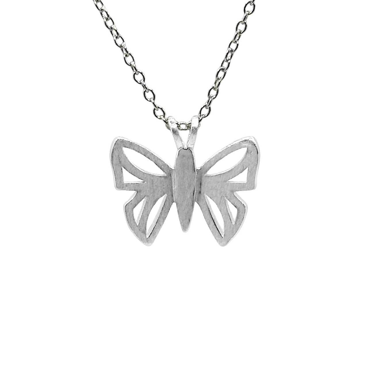Sterling Silver Butterfly Necklace