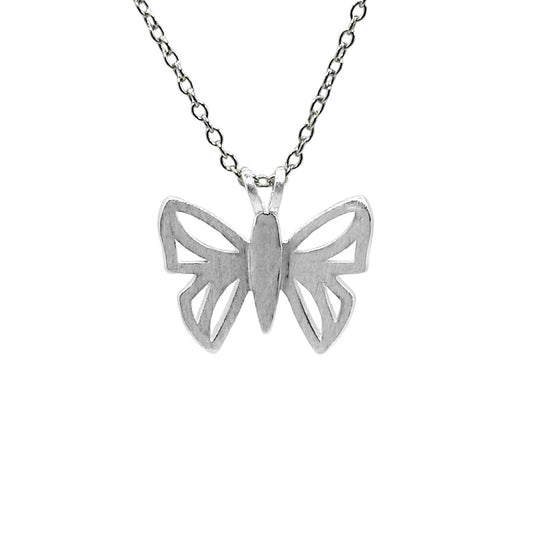 Sterling Silver Butterfly Necklace
