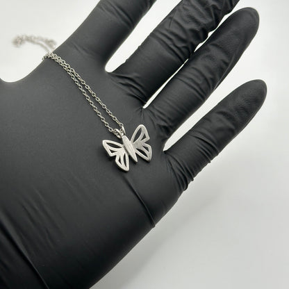 Sterling Silver Butterfly Necklace