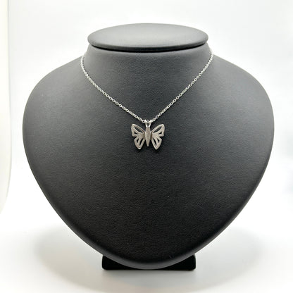 Sterling Silver Butterfly Necklace