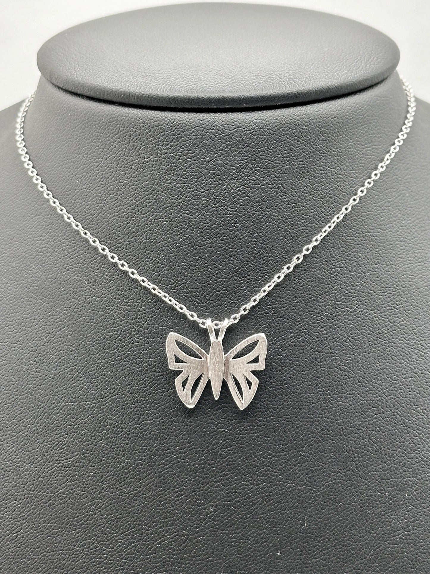 Sterling Silver Butterfly Necklace
